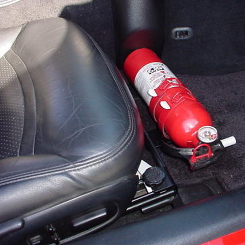 ویژگی های محل نصب کپسول آتش نشانی در خودرو