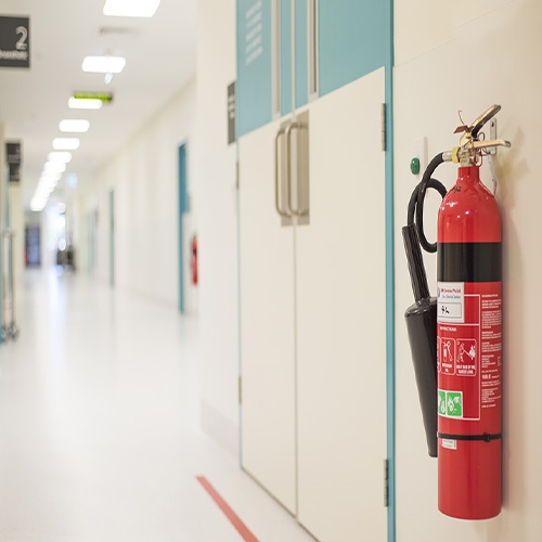 انواع کپسول آتش نشانی در بیمارستان